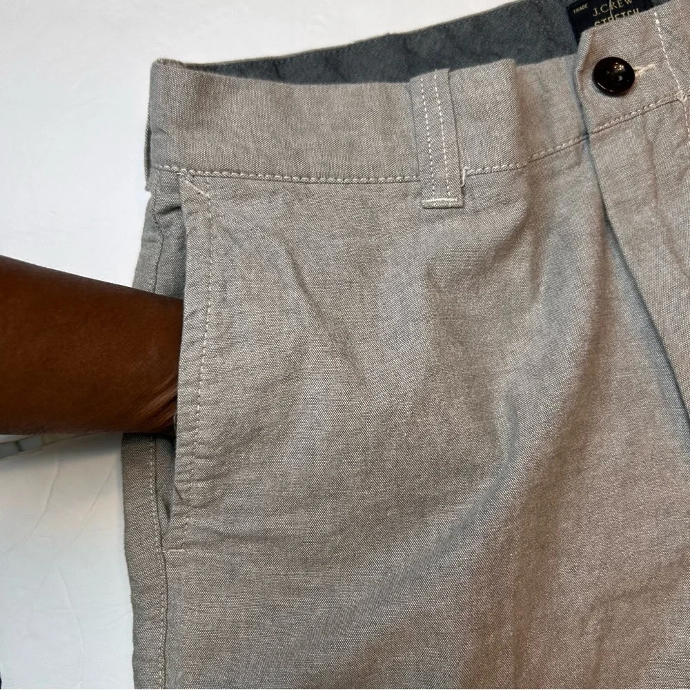 J.Crew Charcoal Gray Stretch Pants Men’s Shorts Size 32